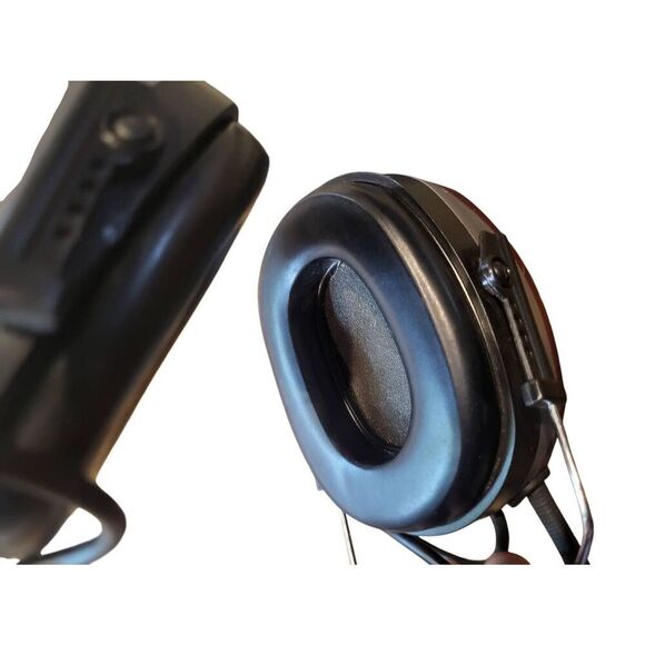 Vintage Elvex QuieTunes Earmuff Radio COM-660 AM/FM Noise Reducing - Picture 4 of 9